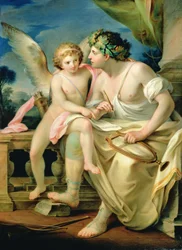Inspiratie van de dichter, 1785